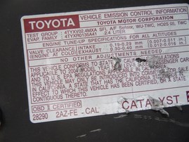 2004 Toyota Camry SE Gray 2.4L AT #Z24573